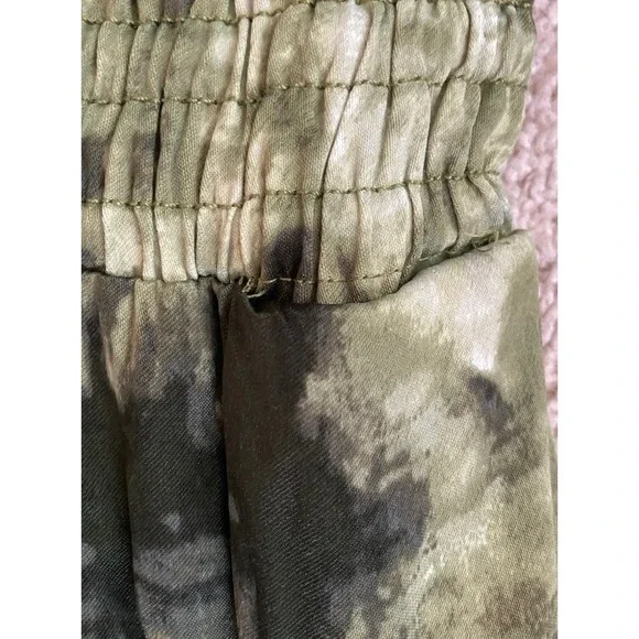 Anthropologie NWT The Somerset Jumpsuit Size Small Tall ST Women's Olive Green - Picture 14 of 14